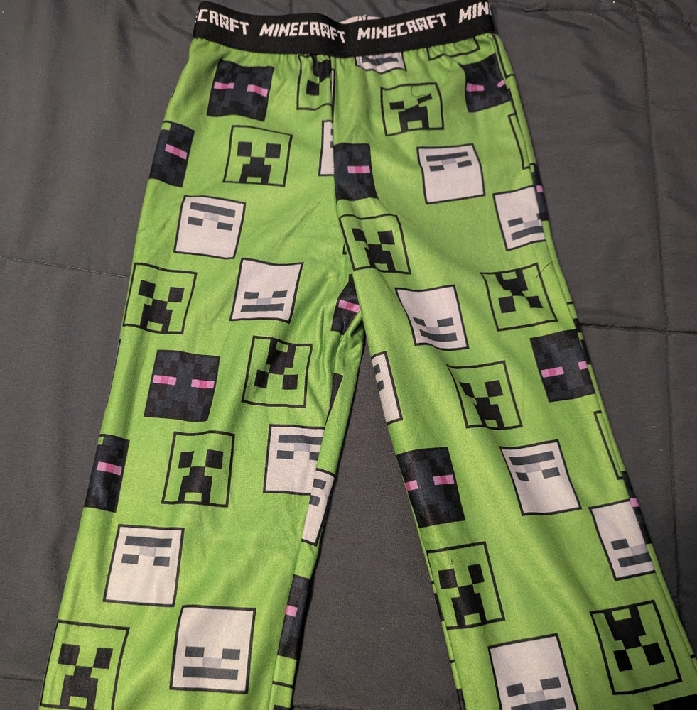 NWOT Toddler boys size 4-5 Minecraft pajamas